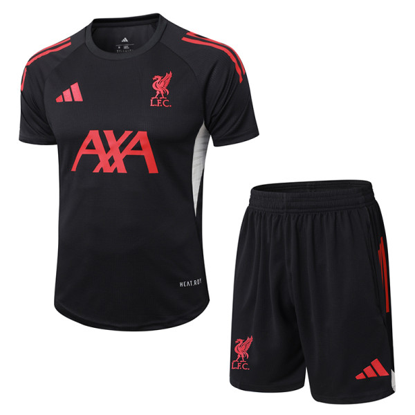 25/26 LIV Black Player Version Training Short Suit