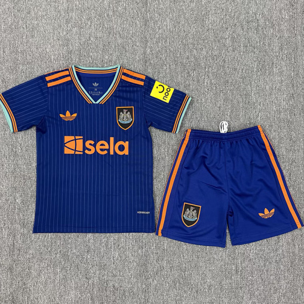 25/26 Newcastle Third Kids   Soccer Jersey