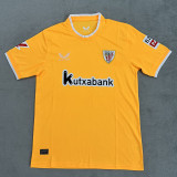 24/25 Bilbao  Orange Goalkeeper Fans Soccer Jersey