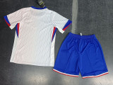 24/25 France Away Kids Soccer Jersey