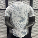 25/26 RMA  Dragon pattern White  Player Version Soccer Jersey