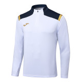 25/26 JOMA White Half Zipper Sportswear # 2492 (半拉链)