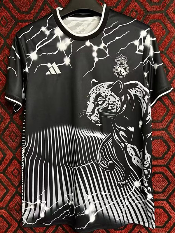 24/25 RMA Leopard Black and White Fans Training shirts
