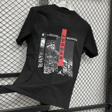 2025 T282 JD Black Pure Cotton T-shirt