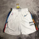 22/23 NETS White City Edition Top Quality NBA Pants