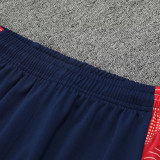 24/25 Man Utd Red Kids Half Pull Tracksuit  ( 童装、半拉链)
