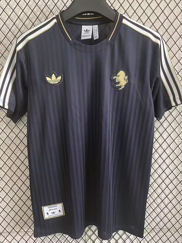 25/26 JUV Leisure Edition Black Fans Soccer Jersey