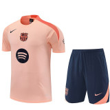 25/26 BAR Light Pink Training Short Suit