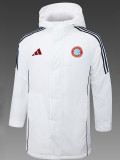24/25 Bayern White Hooded Cotton Coat 帽棉衣
