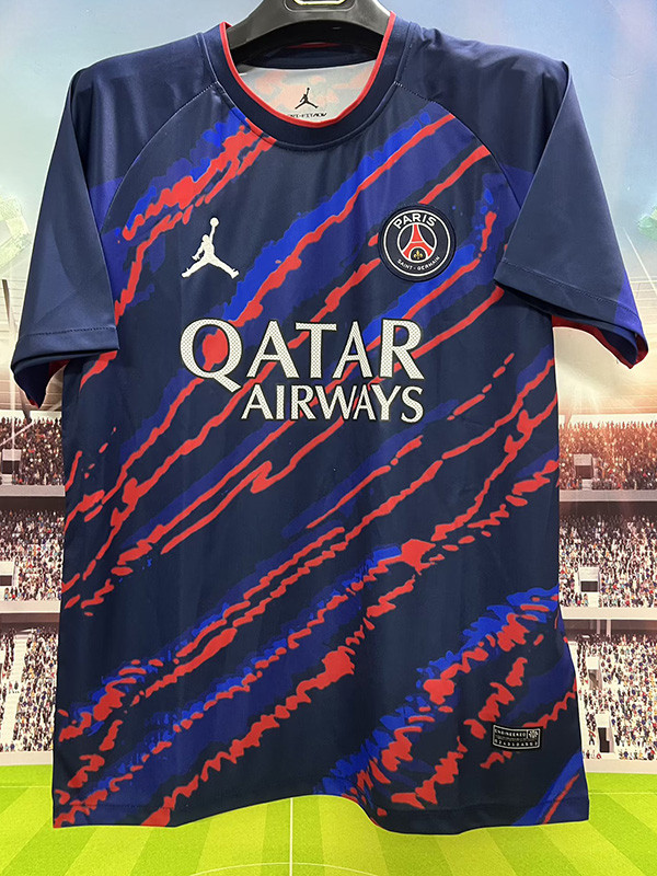 25/26 PSG Special Edition Purple Blue Fans Soccer Jersey