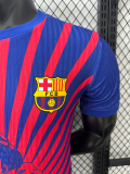 25/26 BAR Blue pattern  Player Version Training shirts
