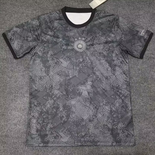 25、26 Argentina Grey Black Special Edition  Fans Soccer Jersey