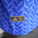 25/26 Italy Home Player Version Long Sleeve Soccer Jersey