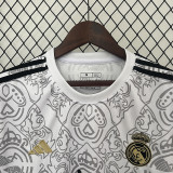 24/25 RMA White Puzzle Special Edition Fans Training shirts