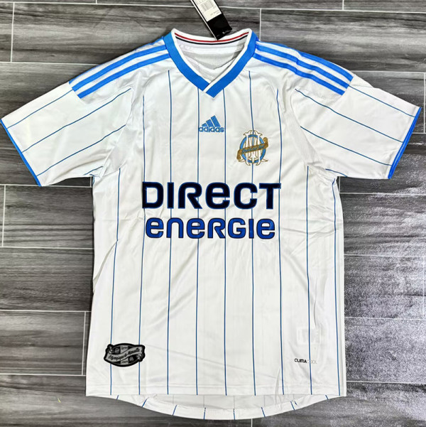 2009/2010 Marseille Home  Retro Soccer Jersey
