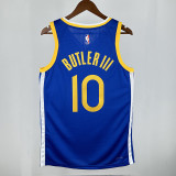 22/23 WARRIORS BUTLER III # 10 Blue Top Quality Hot Pressing NBA Jersey(V领)