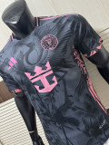 25/26 Inter Miami Black Player Version Soccer Jersey