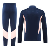 24/25  Ajax Royal Blue Half Pull Tracksuit  (半拉链)