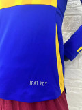 24/25 Boca Juniors Home Player Version Long Sleeve  Soccer Jersey(长袖)