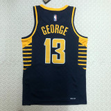 22/23 Indiana Pacers GEORGE #13 Black Top Quality Hot Pressing NBA Jersey