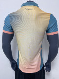 24/25 Man City Yellow Blue Special Edition Version Soccer Jersey