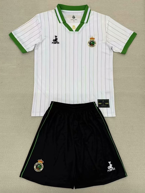 25/26  Santander 112th Anniversary Edition White   Kids Soccer Jersey