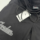 24/25 New JOR Black Cotton shorts(M19、前带英文标、全棉)