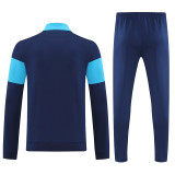 25/26 JOMA Lake Blue &Royal Blue  Jacket Tracksuit #2312