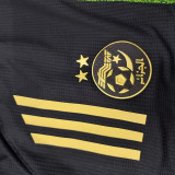 25/26   Algeria Black Player Version  Kids Soccer Jersey#A37
