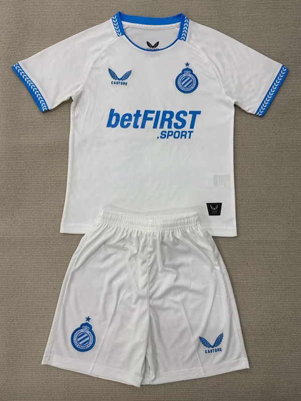 25/26 Brugge KV Away Kids Soccer Jersey
