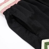 25/26 New Jordan Casual NBA Edition Black Pink shorts#A2501