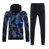 24/25 INT Black Hooded  Tracksuit