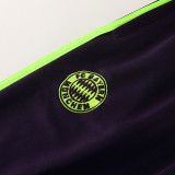 24/25  Bayern Gray PurpleJacket Tracksuit(03)