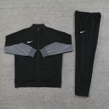 24/25 NK Black Jacket Tracksuit #2306 黑色