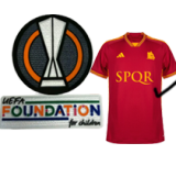 23/24 Roma Home Fans Soccer Jersey (Print SPQR)