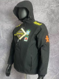 2024  Brazil black Velvet Windbreaker T10（加绒、连帽）