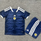 2006 Scotland  Away Kids Soccer Jersey