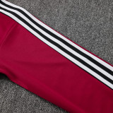 25/26  Man Utd Maroon Kids Jacket Tracksuit #E967(童装)