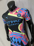 24/25 Man City Fourth Player Version Soccer Jersey