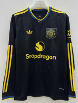 25/26 Man Utd Third Long Sleeve Soccer Jersey长袖