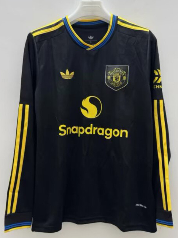 25/26 Man Utd Third Long Sleeve Soccer Jersey长袖