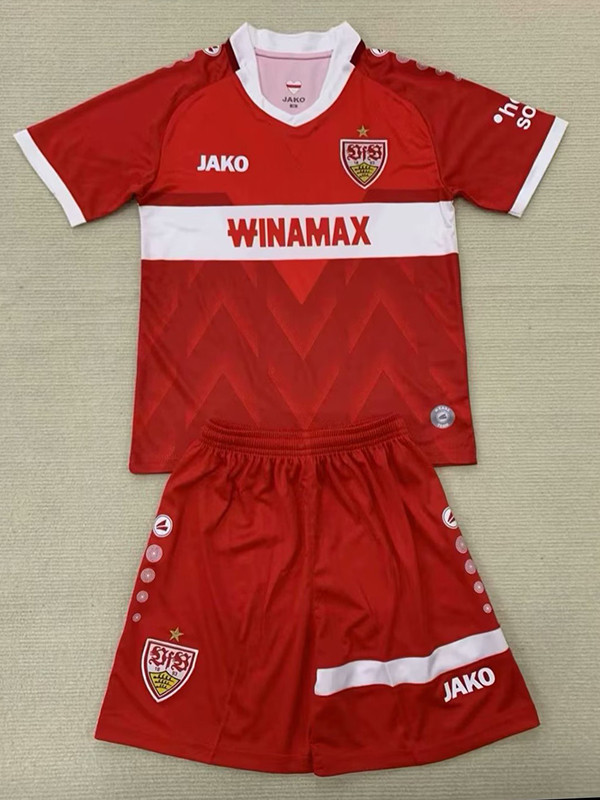 24/25 Stuttgart Away  Kids Soccer Jersey