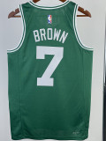 22/23 CELTICS BROWN #7 Green Top Quality Hot Pressing NBA Jersey