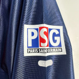 2001/2002 PSG Home Long Sleeve Retro Soccer Jersey