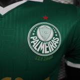 24/25 Palmeiras Home Player Version Soccer Jersey