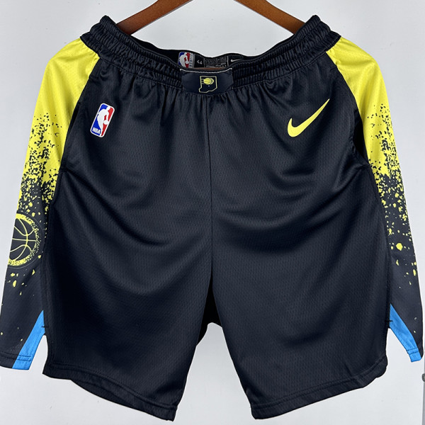23/24  Pacers Black City Edition Top Quality NBA Pants