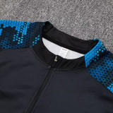 24/25 Napoli Inkjet Printing  Kids Half Pull Tracksuit  (拉链)