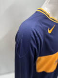 2006/2007 Boca Juniors Home  Long Sleeve Retro Soccer Jersey