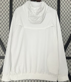 2024 Corinthians white  one sided hooded  Windbreaker （单面带帽风衣）