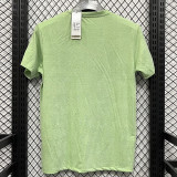 2025 T3374 AD Light Green Men's T-shirt Top绿色
